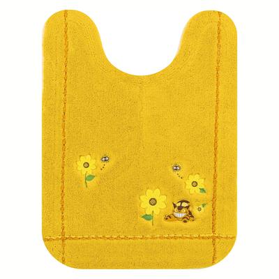Senko My Neighbor Totoro Flower Bus Stop Long Toilet Mat 80 X 60 Cm Yellow 19753 Approx.