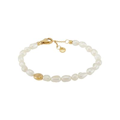 AGNETHE PEARL White Freshwater Pearl Bead SKJ1825710 [Skagen] Women's Bracelet,