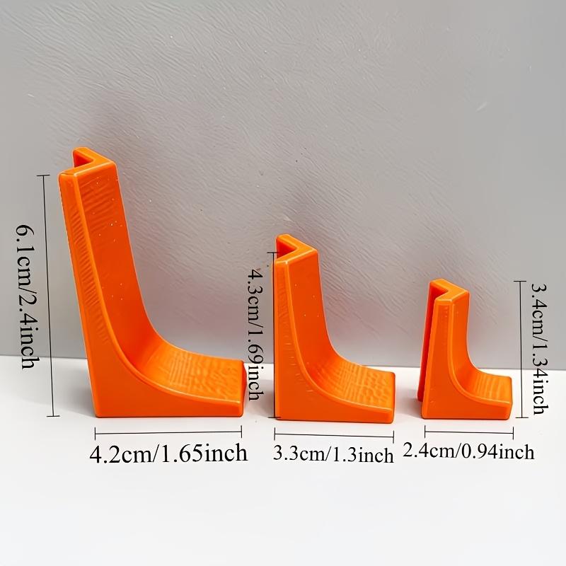 3pcs Drill Guide Rail, Vertical Square Positioning Tool,V-groove Fitting Design,More Wear-resistant and Durable Than Round Rails