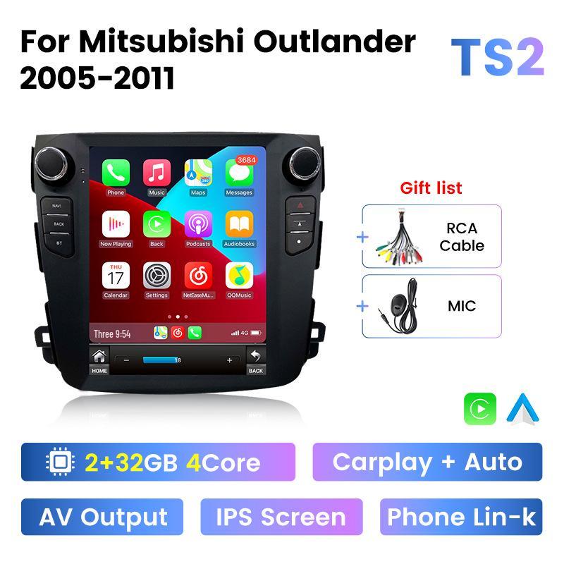Mitsubishi Outlander Vertical Screen Android Navigation System