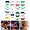 Set Of 10 Piece Vibrant Silicone Wristbands With 2026 Sports Event Country Flags Ideal For Gifts And Parties