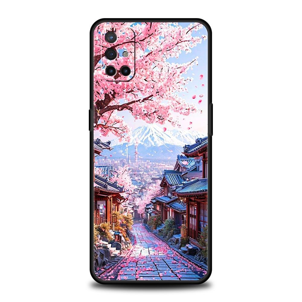 Landscape Japan Series Scenery Phone Case For OnePlus 13 12 11 10 9 8 7T Pro 13R 12R 10R 9RT 8T Nord N200 N30 2T CE 2 3 5G Cover
