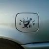 Grappige Auto Stickers Trek Brandstoftank Wijzer Reflecterende Sticker Hoge Benzine Sticker Brandstofmeter Leeg Stickers Sticker Auto Exterieur