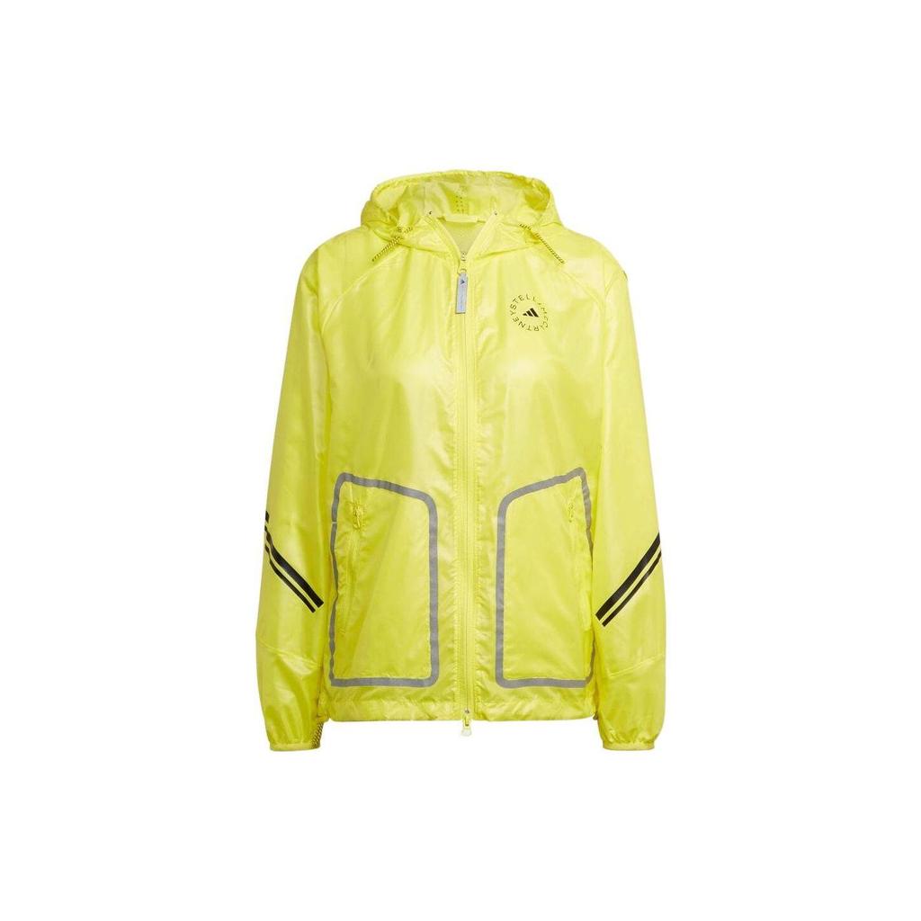 Adidas by Stella McCartney Women TruePace Running Jacket Yellow HS8197