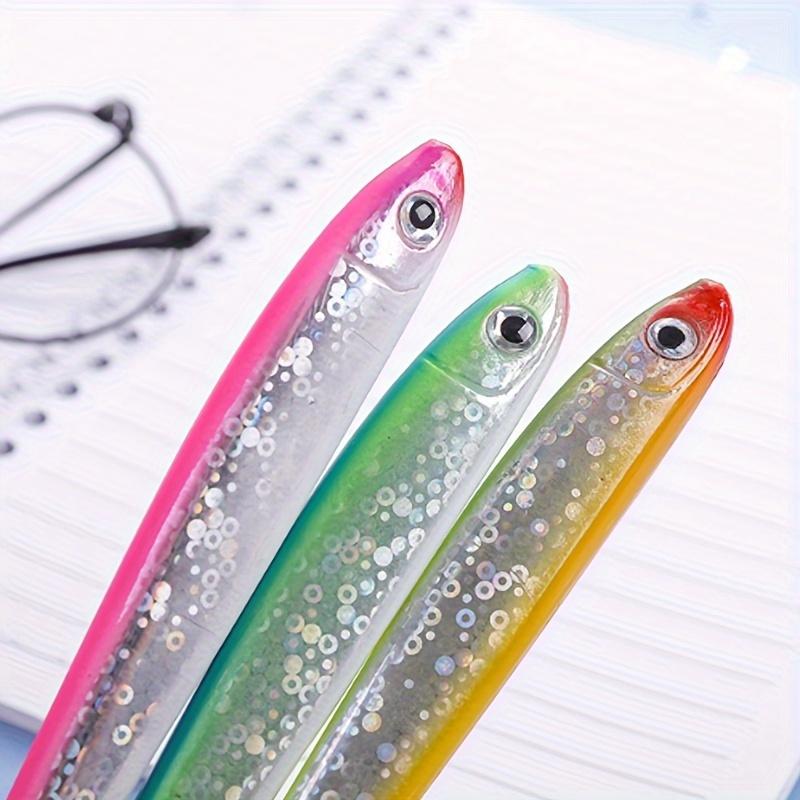 10pcs Random New Special Creative Fish Ballpoint Pen Ocean Signature for Stationery School Office Supply Writing Pen,  Weird Items,school Supplies