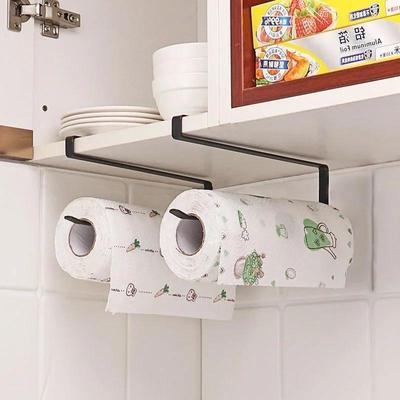 1 Stück Hängender Toilettenpapierhalter Rollenpapierhalter Badezimmer Handtuchhalter Ständer Küchenständer Papierregale Heimaufbewahrungsregale