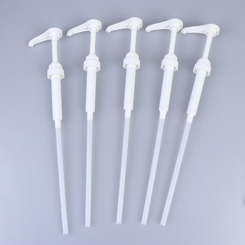 5X Syrup Pump Coffee Syrup Pump Dispenser Syrup Pump Press Action Pump Head For Coffee Syrups For Juice Bottle Dispenser