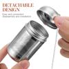 Ultra Fine Mesh Strainer Stainless Steel Stew Cage Diffusers Tea Infuser Silver