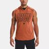 Under Armour Project Loose Fit Training Sleeveless Hoodie Men Tops Orange 1361744-843