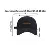 Classic Korean Cotton Baseball Cap for Men Women, Embroidery Letter Plain Vintage, Perfect for Outdoor Daily Wear Streetwear