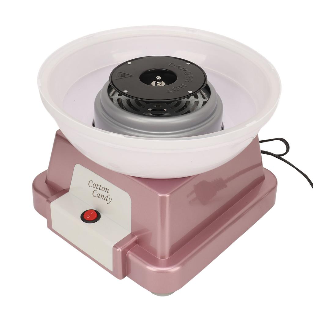 Cotton Candy Machine Household Easy To Operate Low Noise with Sticks Spoon Cotton Candy Maker for