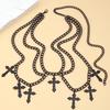 Waist Chain Hot Pants Multilayered Chain Sexy Metallic Cross for Party/Club for Banquet Costume Jewelry Waist Belt