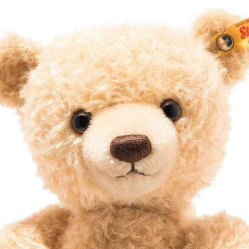 [USED] Steiff #026638 Teddy Bear Hans, Mohair, 34cm