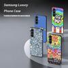 Hot Cartoon EverydayOneCat Phone Case For Samsung Galaxy S26 S25 S24 S23 S22 S21 Plus Ultra Note20 Soft Black