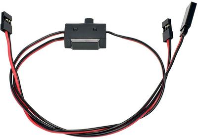Ignition Switch, 3 Way Switch JR Conductor Switch & Charging Cable for Futaba