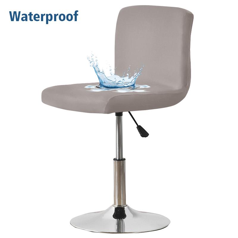 

Водонепроницаемый чехол для барного стула с короткой спинкой, офисный вращающийся подъемный стул, эластичный чехол на сиденье для отеля, банкета, столовой Universal