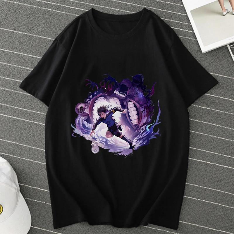 BLUE LOCK Yoichi Isagi Manga Tričko Retro Hip Hop Unisex Tričko Streetwear Grafická Trička BLUE LOCK Nadměrná Trička Topy