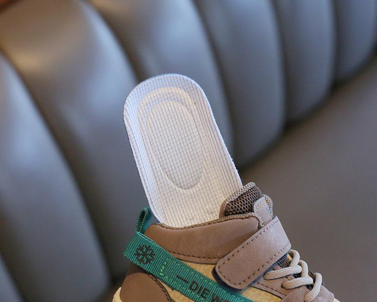 2025 Spring & Fall Kids' High-Top Sneakers: Soft Sole Casual Shoes for Boys & Girls