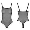 CINOON Suspenders Bodycon Bodysuit Women Lace Transparent Female Pullover Black Sexy Bodysuits Femme Pullover Casual Rompers