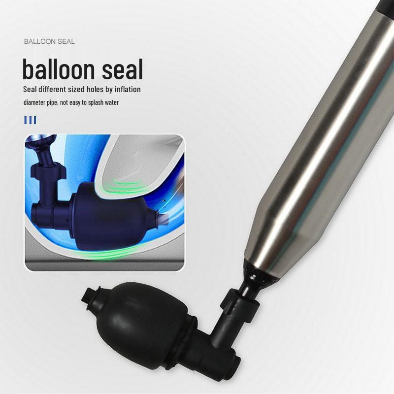 Universal Clog-Busting Plunger for Toilets and Drains