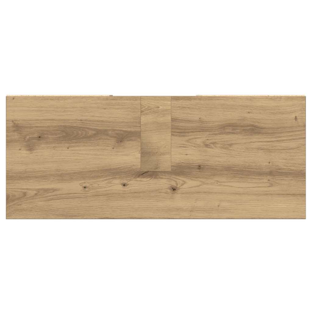Bathroom Cabinet Artisan Oak 80 x 33 x 60 cm Particleboard