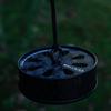Hohle Mückenspiralenablage mit Deckel Mückenabweisende Räucherbox Metall Tragbare Mückenabweisende Box für Outdoor-Camping