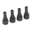 4Pcs RC Shock Standoff Steel Rust Protection Wearproof Shock Absorber Column Replacement for ARRMA 6S Series 1 7 RC Car