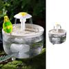 Circulating Filtration System Automatic Cat Water Fountain Pet Water Dispenser Smart Pet Feeder Running Flowing Water Bowl