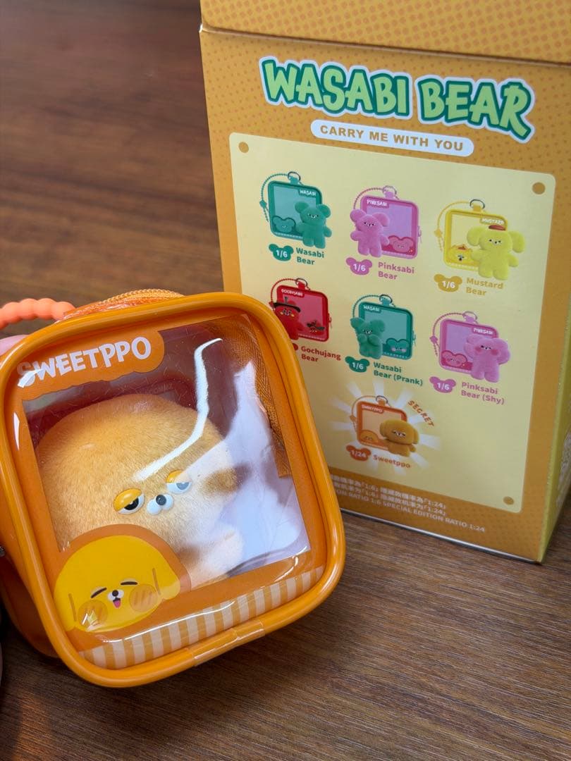 

[USED] Korea WASABI BEAR Wasabi Bear carry me with you