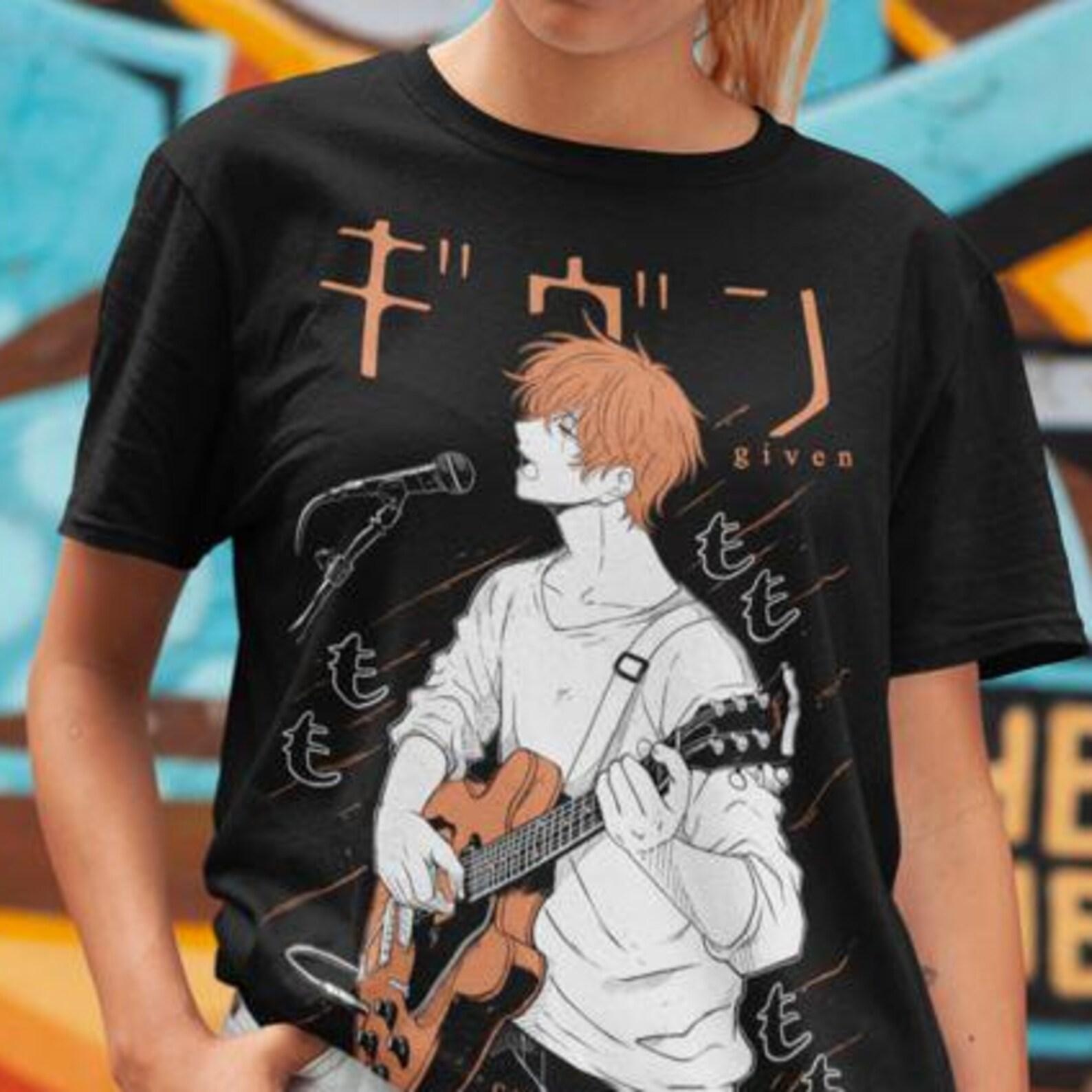 Unisex Given T shirt, Ritsuka Uenoyama shirt, Mafuyu Sato shirt, given anime sweaT shirt, given anime, given gift, anime T shirt, given Shirt M