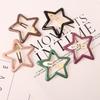 Bunte Hallow Star Haarnadel Haar Krallen Haar Clips Für Mädchen Frauen Kid Childs Vintage Für Geschenk Haar Zubehör Kopf Dekoration