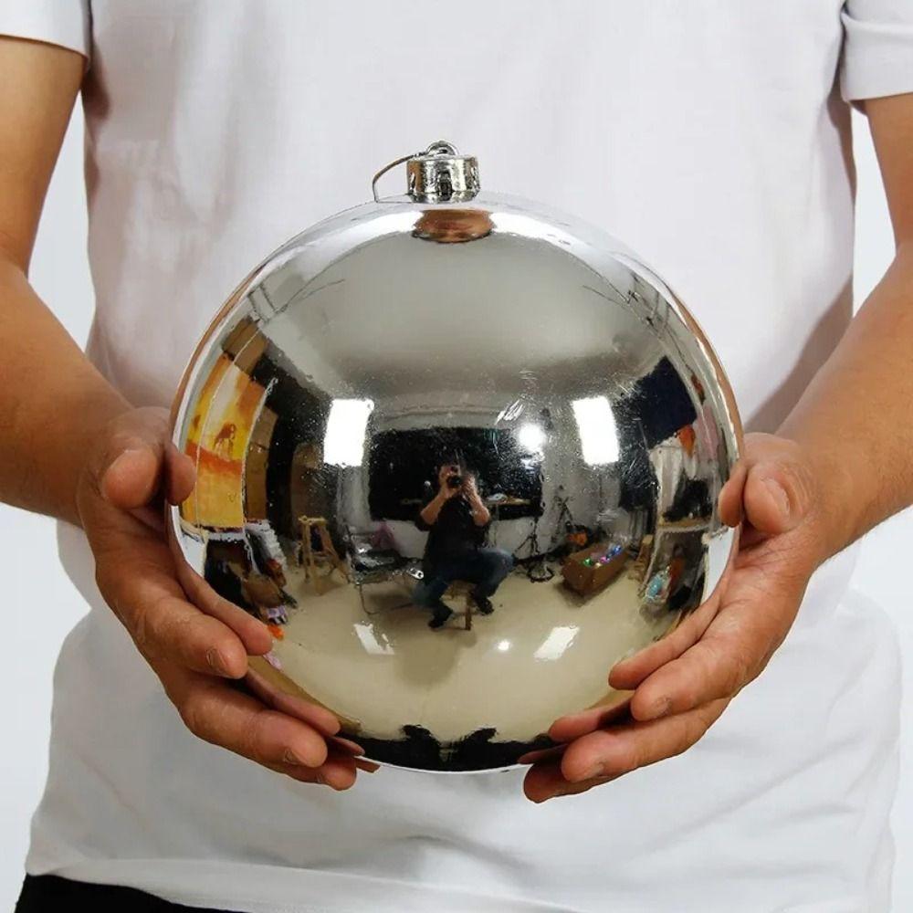20CM Weihnachten Löwe Tiger Ball Kunststoff Weihnachtsbaumkugeln Hochwertige Riesige Weihnachtskugel Zuhause