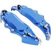Premium Aluminum Brake Caliper Protector Cover, &, HighFit, Enhance Look, Easy Install, for 14in-15in Small Wheel Hub (Blue)