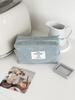 Korean Style Denim Octagonal Bag for Earphones, Lipstick, and Skincare Essentials