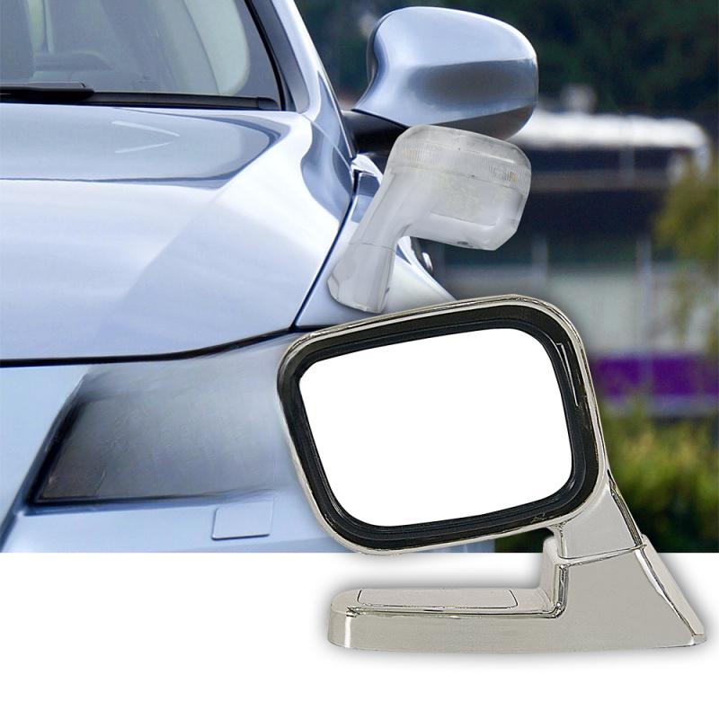 

Universal Car Hood Side Rear View Mirror Adjustable Wide Angle Blind Spot Auxiliary Mirrors Rear View Mirror For SUV/Truck Left-without light
