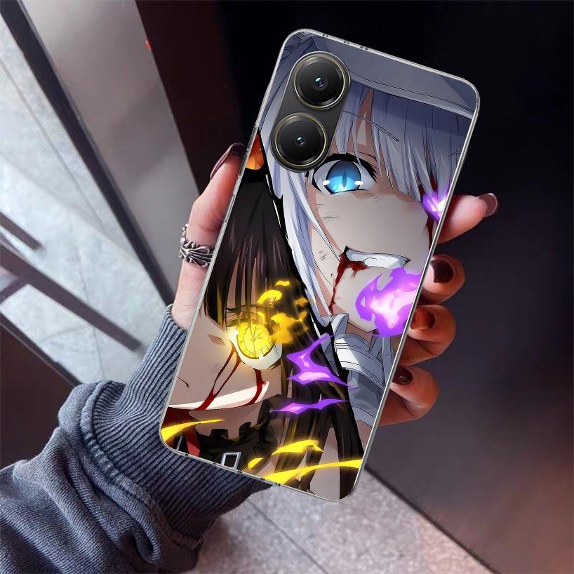 Date A Live Tokisaki Kurumi Phone Case For Xiaomi Poco X5 X6 X7 Pro F7 Ultra M7 Redmi 15C 15 13C 13 12C 12 10 10C 10A 9 9C 9T 9A