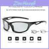 Gafas de Sol Polarizadas Fotocromáticas Para Hombre Con Protección Uv400 Y Lentes de Transición