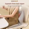 ecomed German Ergonomic Lumbar Support Chair Cushion with Massager