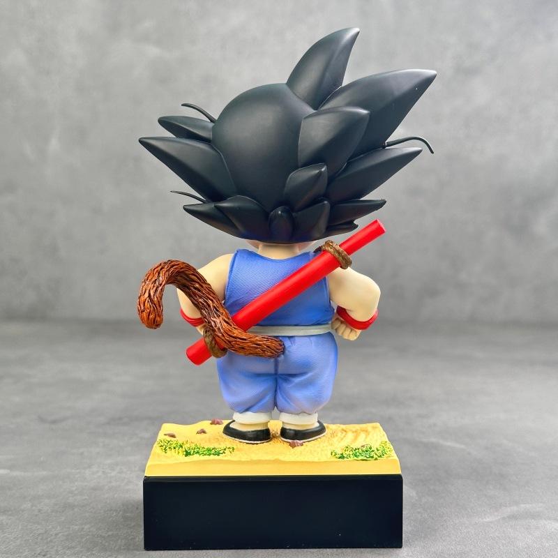 17cm Dragon Ball Goku Krillin Figure PVC Anime Model Collectible Statue Ornament Toy Birthday Gift