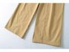 Spicy Girl Women's Early Spring Wide-Leg Pants: Fashionable, Simple, Versatile, American-Style Casual Straight-Leg Sports Pants