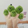 Creative Coriander Plush Pendant Three Funny Expressions Small Coriander Backpack Hanging Ornament Happy Coriander Keychain Gift