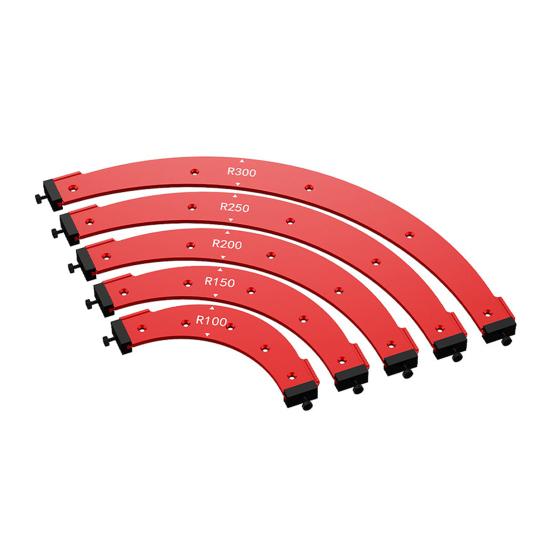 

1/5 шт. Набор шаблонов радиуса для круглого угла по дереву, высокоточные, простые в использовании шаблоны для фрезерного станка, инструменты для снятия фаски с помощью триммера