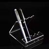Space Saving Desk Pen Organiser Multifunctional Clear Acrylic Fountain Pen Display Stand for Cosmetic Tools Storage