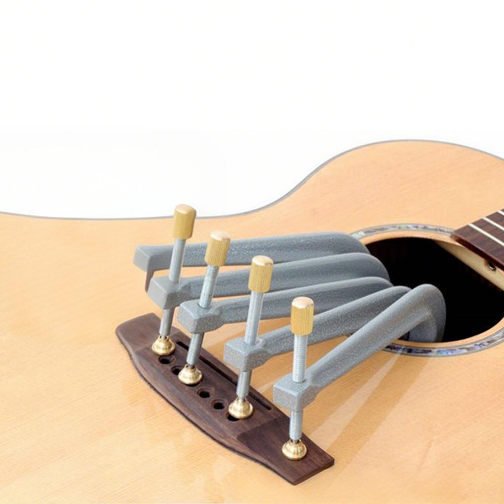 Violin Beam Clamp Replacement Violin Guitar Bass Bar Clamps Violin Making Install Repair Tools for Bracing and Repair