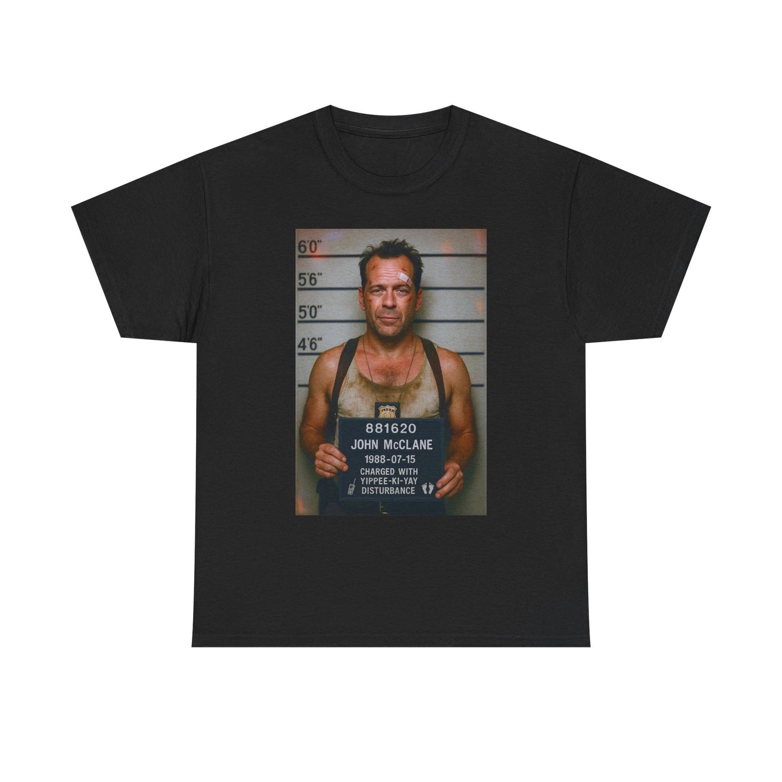 

Die Hard Funny Christmas Movie T Shirt Graphic Unisex Heavy Cotton Tee NEW GIFT 2XL