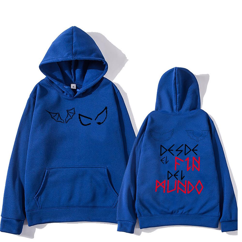 Duki Z Konce Světa Mikiny Muži Ženy Mikina Harajuku Estetický Unisex Streetwear Fleecová Mikina Vintage Oblečení