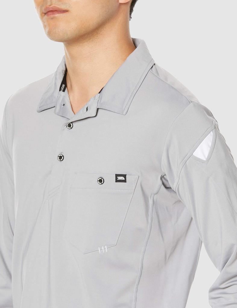 Toraichi Polo 5951 Size LL Men's Shirt, Series, Gray,