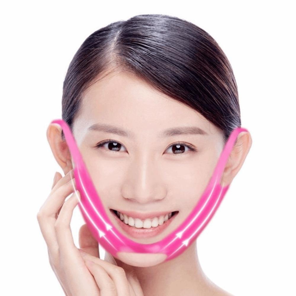 Silicone Lift Oval Mask Anti-Wrinkle Face Slimming Strap Face Strap Belt Mask V Face