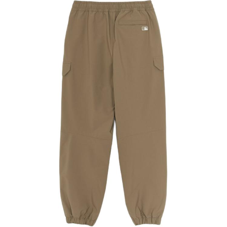 Calça Cargo MLB Logo Solta Cintura Média com Punho Unissex 3AWPB0354-50BGD