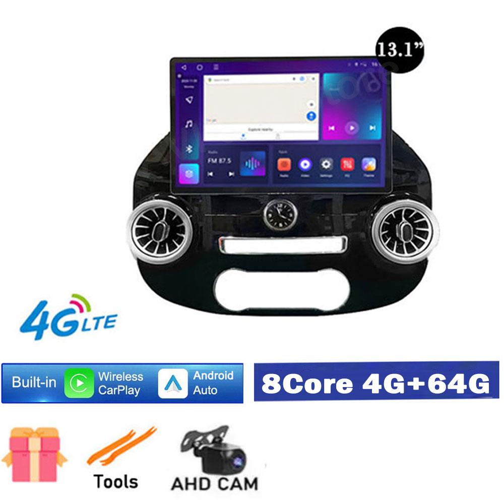 13.1" Screen Android 14 Car Radio For Benz Vito W447 2014 - 2021 DSP Car Video Carplay Player Stereo Receiver GPS Navigation